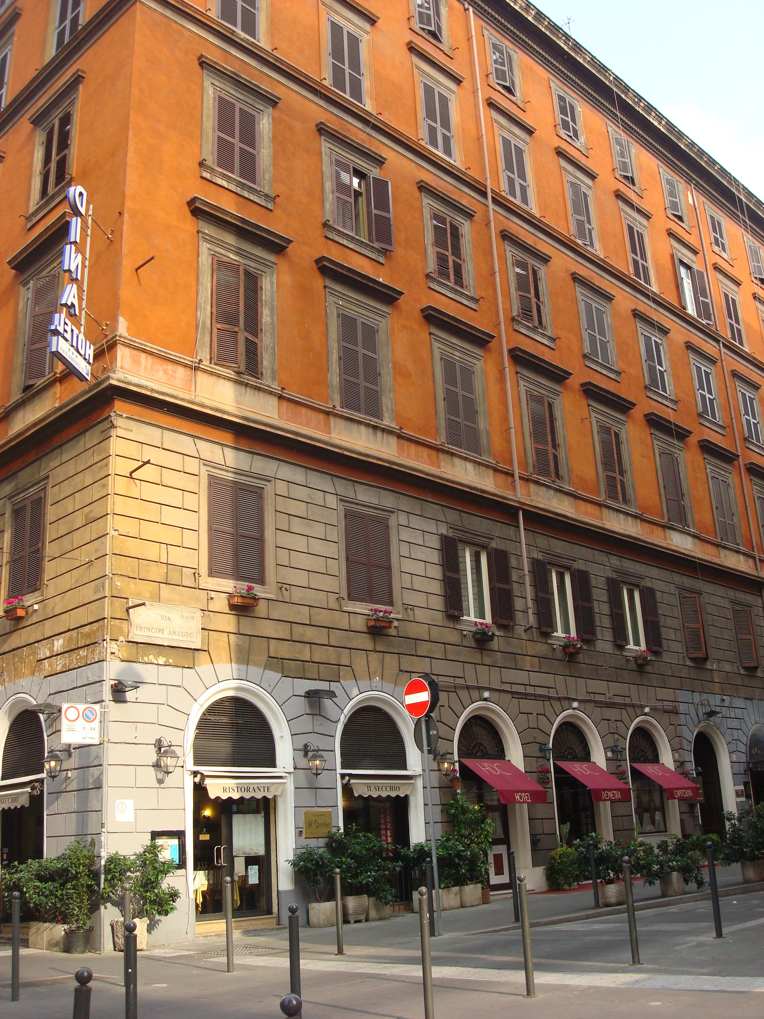Hotel Dina Rome Exterior photo